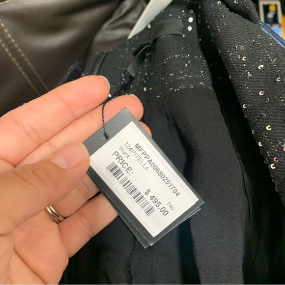 NWT Maje
Pitella Tweed Jumpsuit size 40 black women’s - Picture 13 of 13